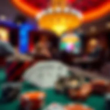 Visual representation of various online casino bonuses