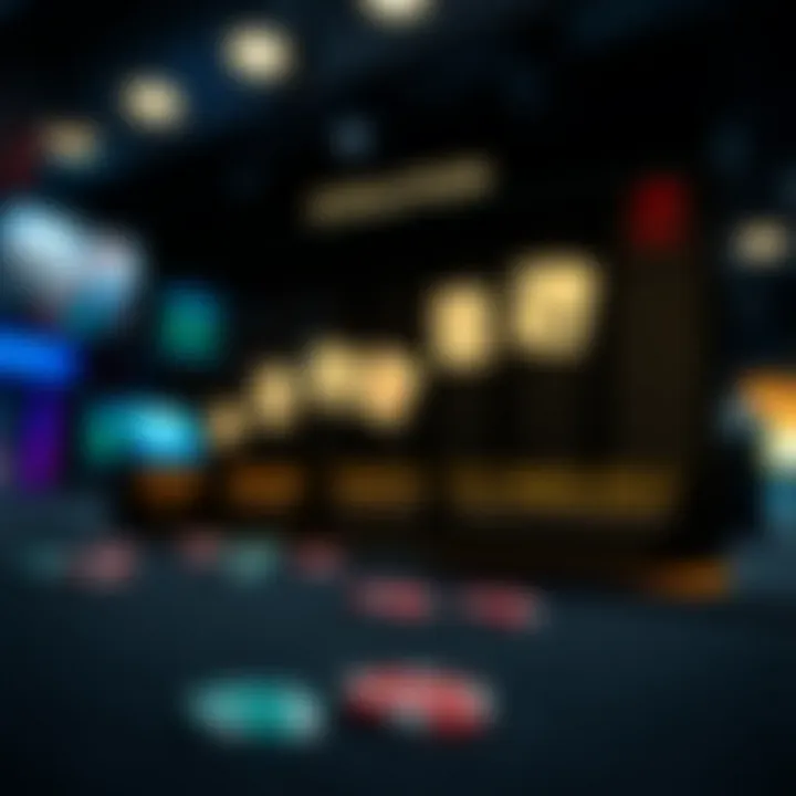 Infographic demonstrating the evolution of online poker technology