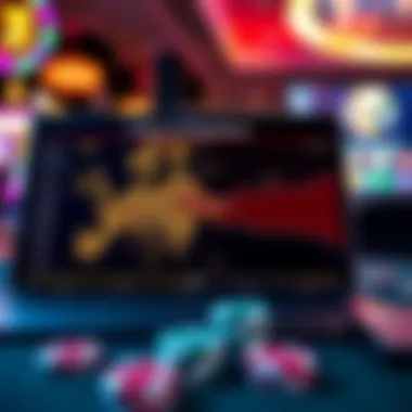 A detailed chart depicting online gambling regulations by region.