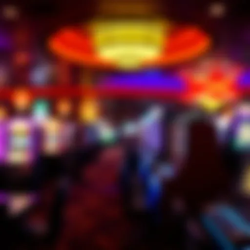 Vibrant gaming floor at Rocky Gap Casino