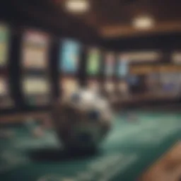 A vibrant graphic representation of Massachusetts' sports betting market