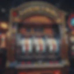 Intricate design of a jackpot vault slot machine