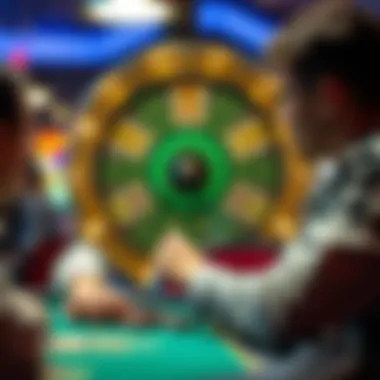 Conceptual illustration representing player psychology in gambling settings