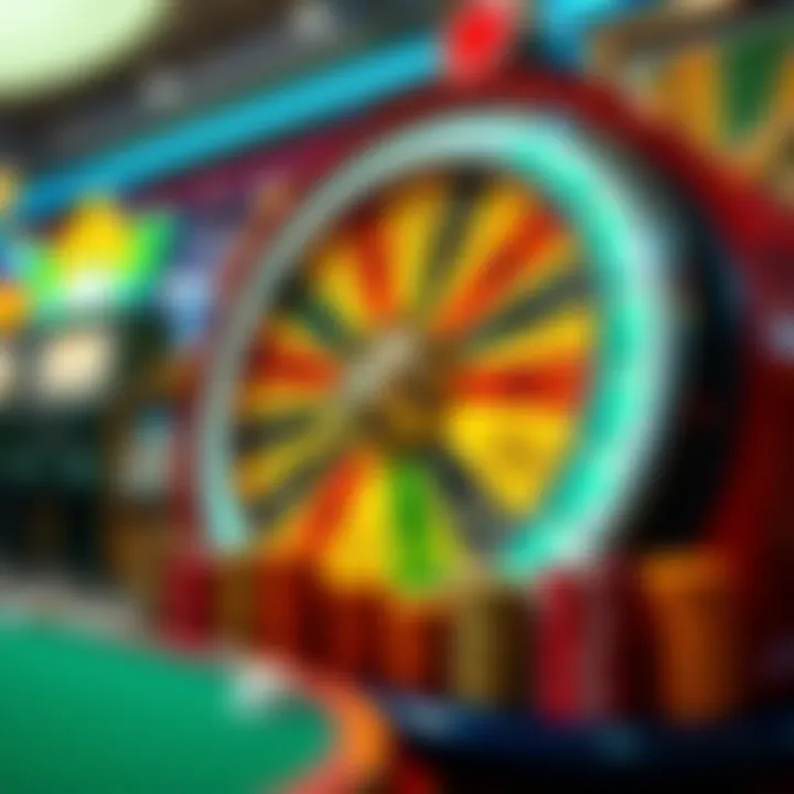 Gameplay Dynamics of Wheel of Fortune Visual representation of Wheel of Fortune gameplay dynamics