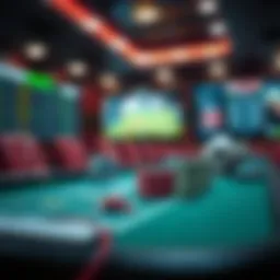 Visual representation of online betting platforms