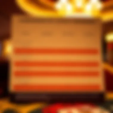 Comparison of Loyalty Programs Comparison chart of Turning Stone Rewards and similar programs