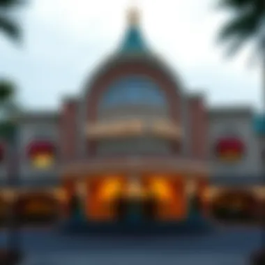 Architectural Marvel of Walker Hill Casino Exterior view of Walker Hill Casino showcasing its architectural design