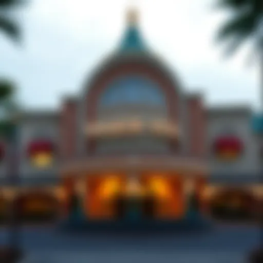 Architectural Marvel of Walker Hill Casino Exterior view of Walker Hill Casino showcasing its architectural design