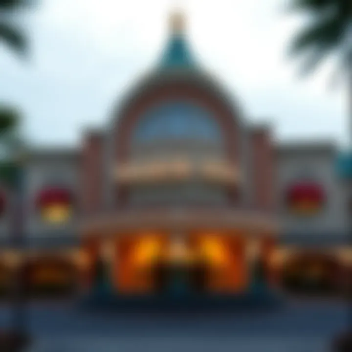 Architectural Marvel of Walker Hill Casino Exterior view of Walker Hill Casino showcasing its architectural design