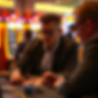 Strategic Thinking in Wild Keno A thoughtful player analyzing betting strategies