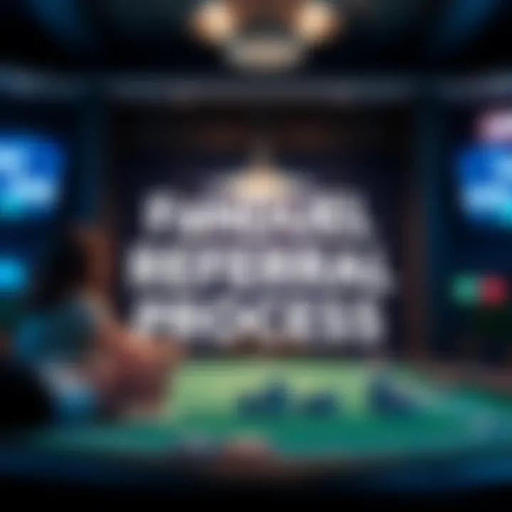 Understanding the FanDuel Referral Process Visual representation of FanDuel Sportsbook referral process