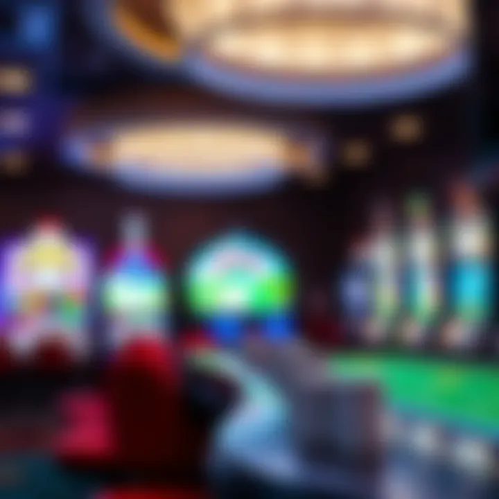 A variety of gaming options available at FourWinns Casino