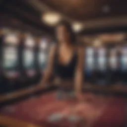 Vibrant gaming floor in a Florida casino showcasing various gambling options.