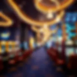 Elegant gaming environment at Golden Nugget Biloxi