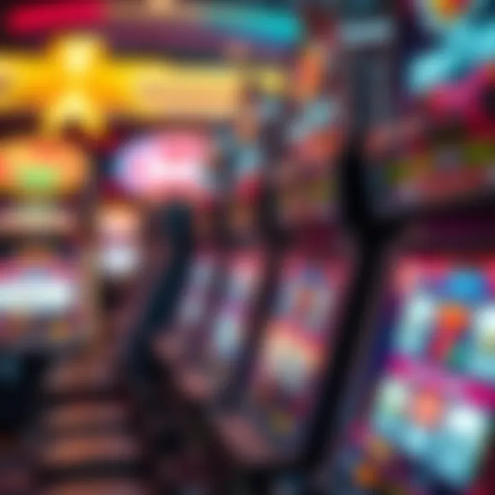 The Allure of High Limit Slot Machines Luxurious high limit slot machine with vibrant colors and intricate designs