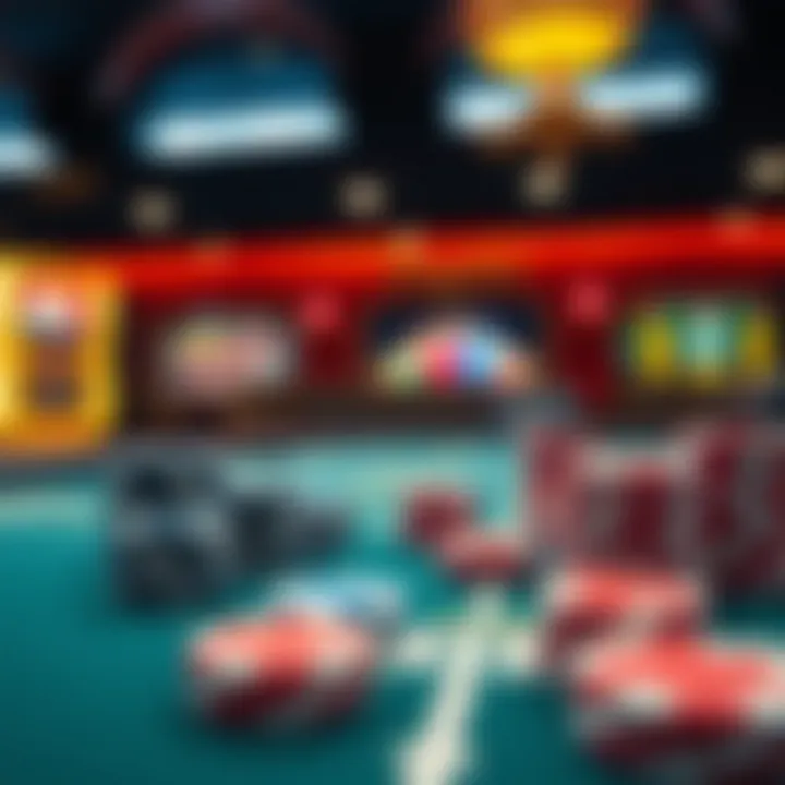 Visual representation of regulatory compliance in online casinos