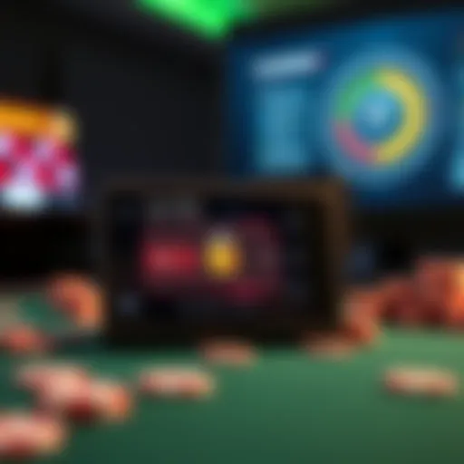 Illustration of a digital wallet showcasing secure transactions