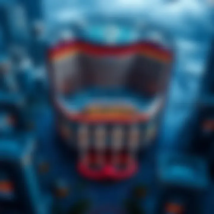 Aerial view of the largest casino showcasing its magnificent scale