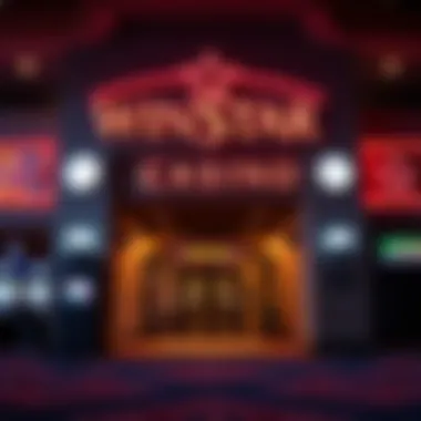 Winstar Casino Entrance and Age Verification Entrance to Winstar Casino showcasing age verification policies