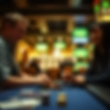 Casual gambling interaction