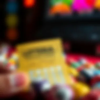 Winning Loteria scratch-off ticket with prize