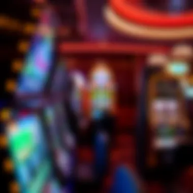 Vibrant gaming options available at the Luxor