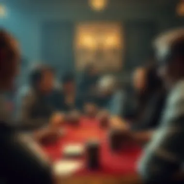 Friends Engaging in Spades Engaging group enjoying a game of Spades