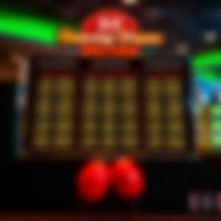 Payout structure display for Dancing Drums