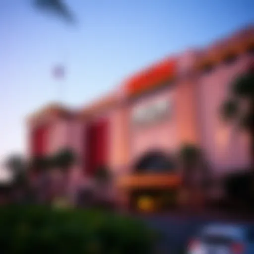 Exterior view of MGM Resorts property showcasing architectural elegance