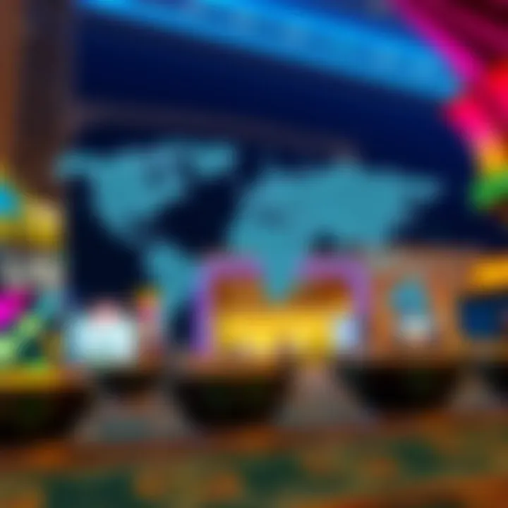 Global Reach of MGM Resorts Graphical representation of MGM Resorts' global casino portfolio