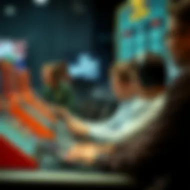 Engaging Players Across Platforms Engaged audience playing scratch games on various devices