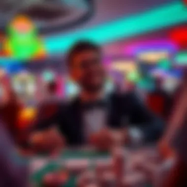 Immersive Player Experience in Monopoly Money Slot Player enjoying the immersive experience of Monopoly Money Slot