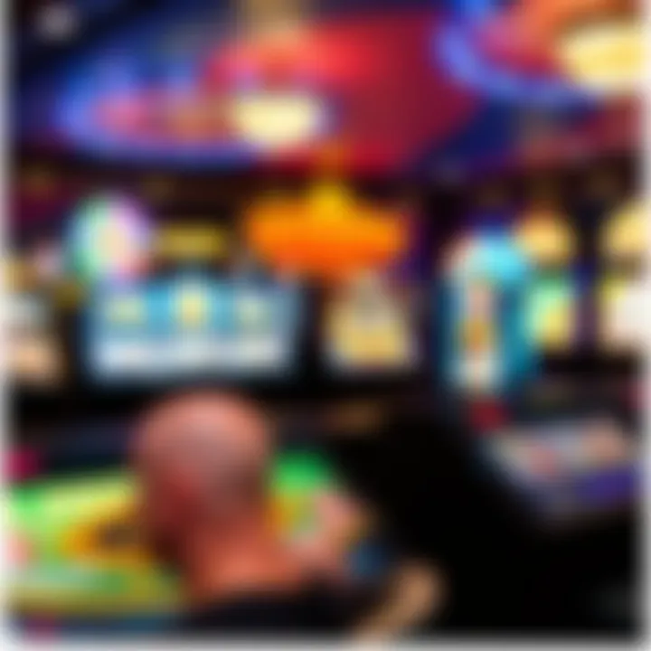 Virtual representation of Mount Airy Online Casino's game selection