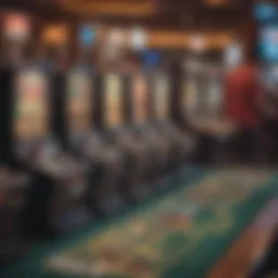 Visual representation of a diverse array of online slot games