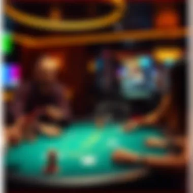 Engaging with Friends on a Virtual Poker Table Virtual poker table with friends