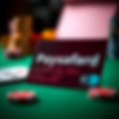 A close-up of a Paysafecard highlighting its features