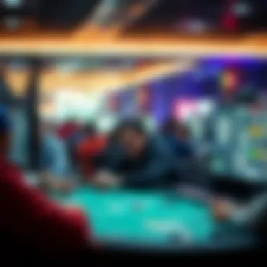 The Thrill of Competition in Online Gaming A competitive gaming environment with engaged players