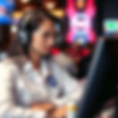 Customer support features at Parx Online