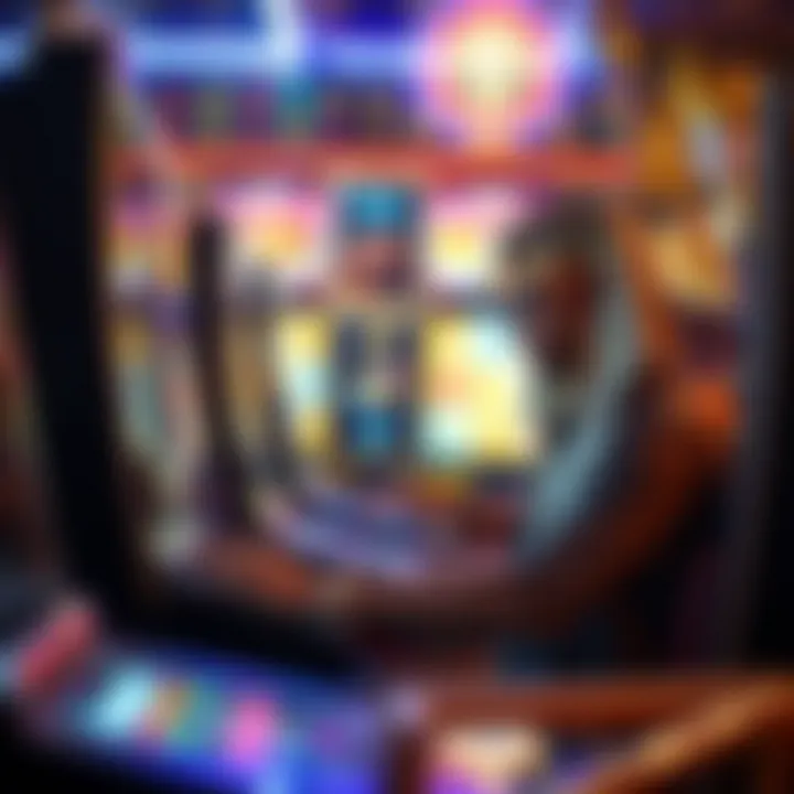 Experience of Pharaoh-Themed Slot Machine Player engaged in a Pharaoh-themed slot machine