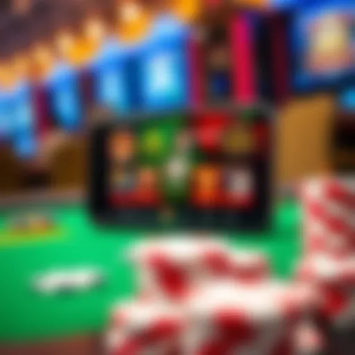 User-Friendly Interface of Poker King User interface of the Poker King app showcasing game options