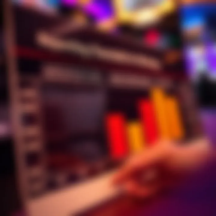 An analytical chart depicting various reporting thresholds for casino winnings.