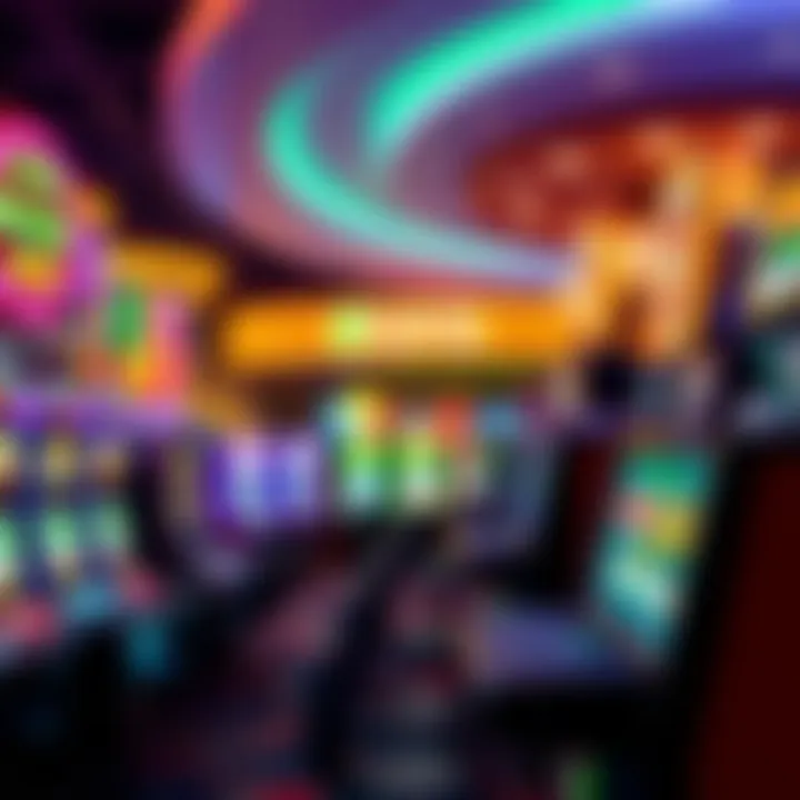 Exciting gambling floor filled with gaming options at Revel Ocean Resort