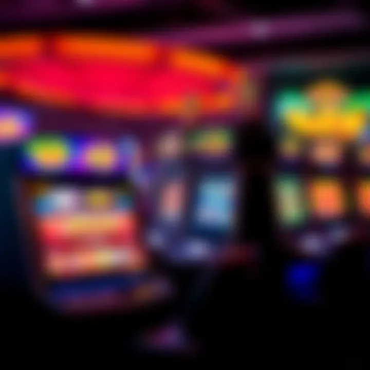 Diverse Slot Machines at Slot Seven Casino A vibrant display of Slot Seven Casino's gaming interface showcasing diverse slot machines.