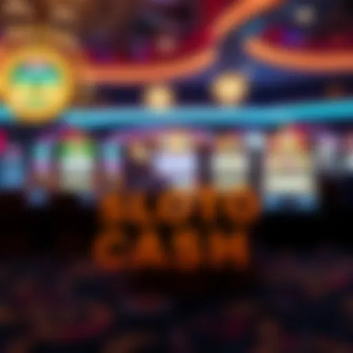 Sloto Cash Casino Interface Overview Visual representation of Sloto Cash casino interface