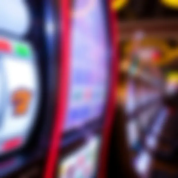 The Excitement of Winning Big A close-up of a jackpot display on a slot machine