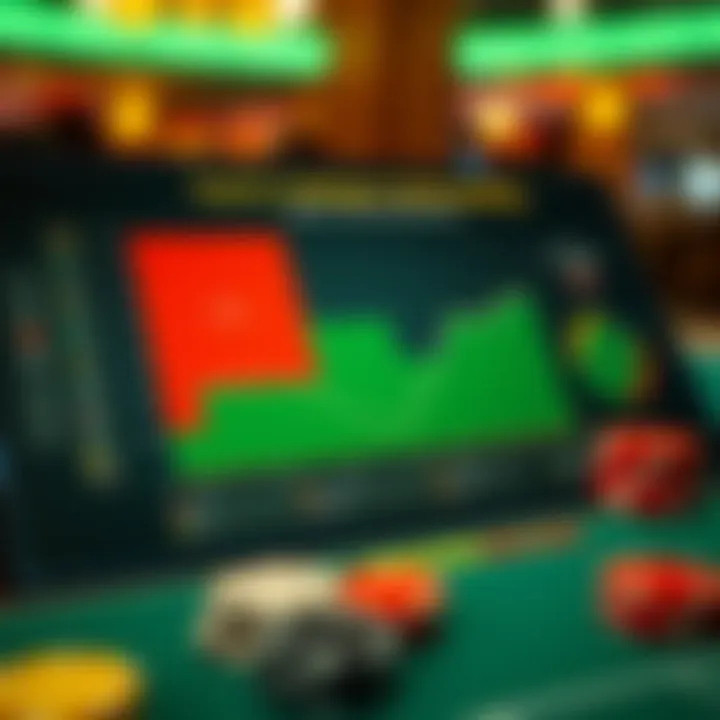 Regulatory Challenges in Online Gambling Chart representing regulatory landscape of online casinos