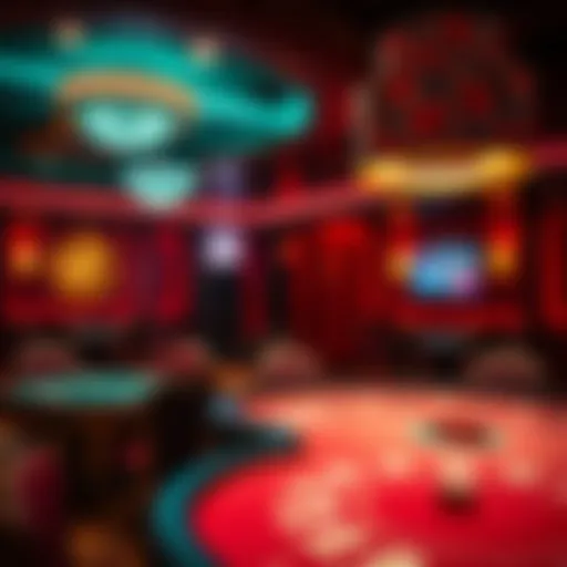 Atmospheric Vibes of the Poker Room Ambience of the South Point Poker Room