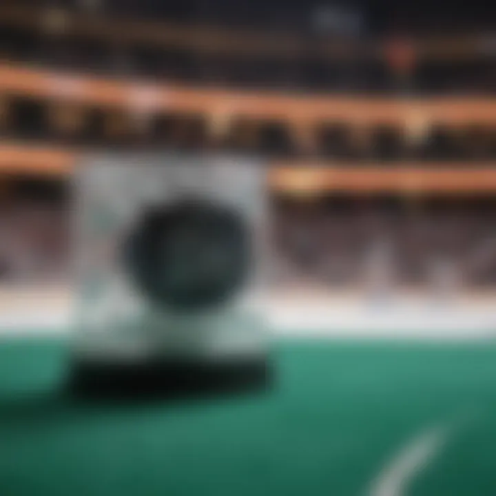 Chart displaying statistical trends in NHL playoffs