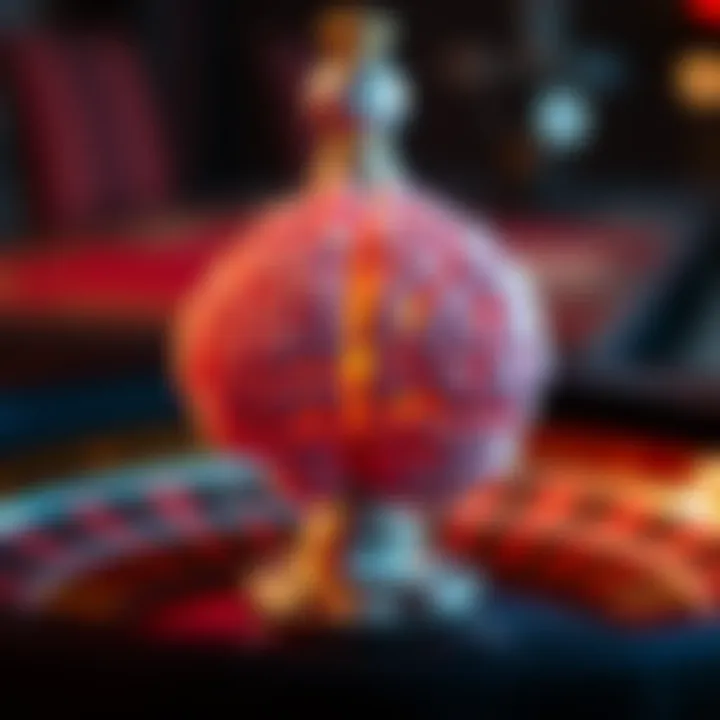 Conceptual image of a brain representing psychology in gambling