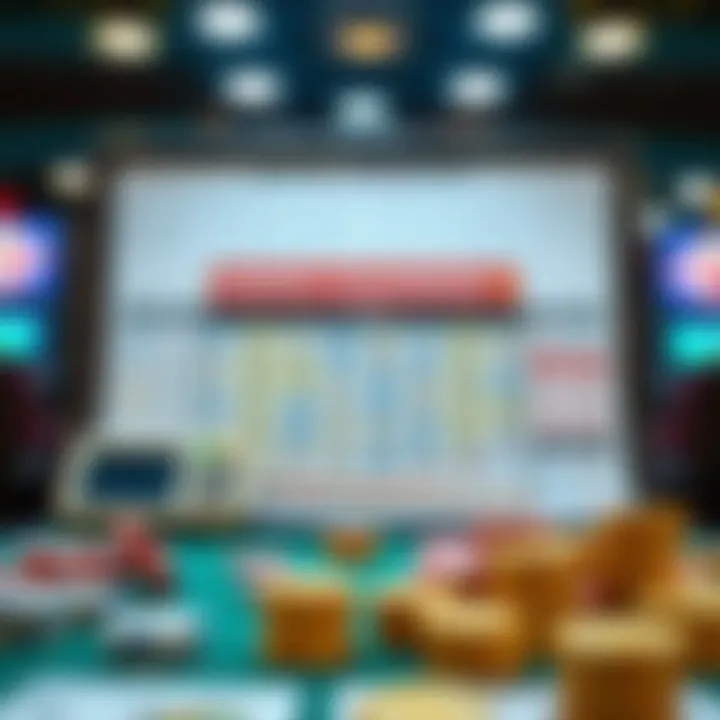 A visual representation of effective bankroll management strategies with charts and tips